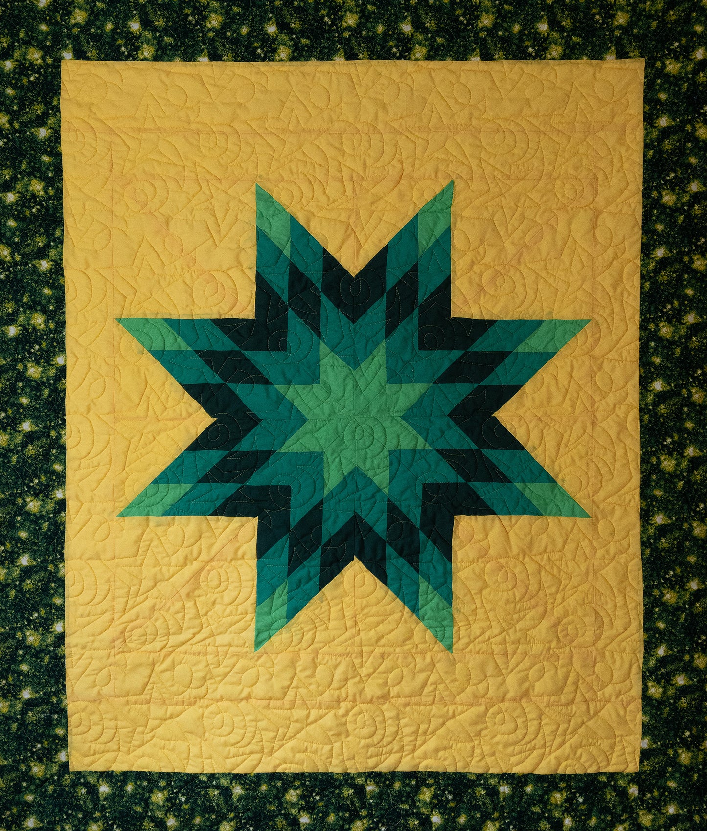 Electric Green Starblanket | Toddler 42" by 52"