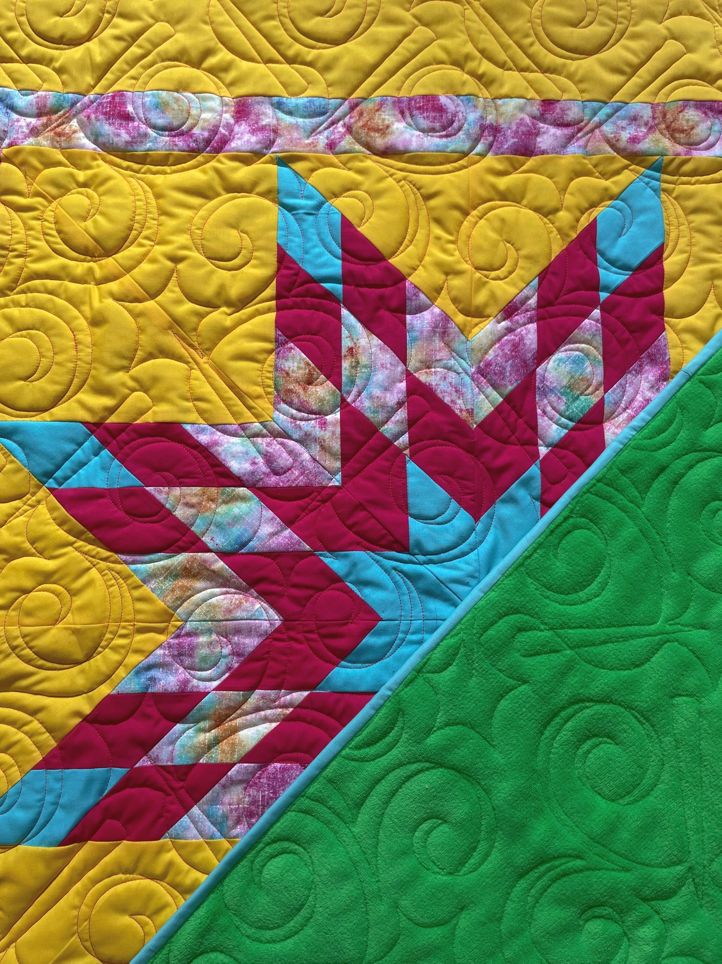Zesty Lemon Starblanket | Baby Size 50" by 50"