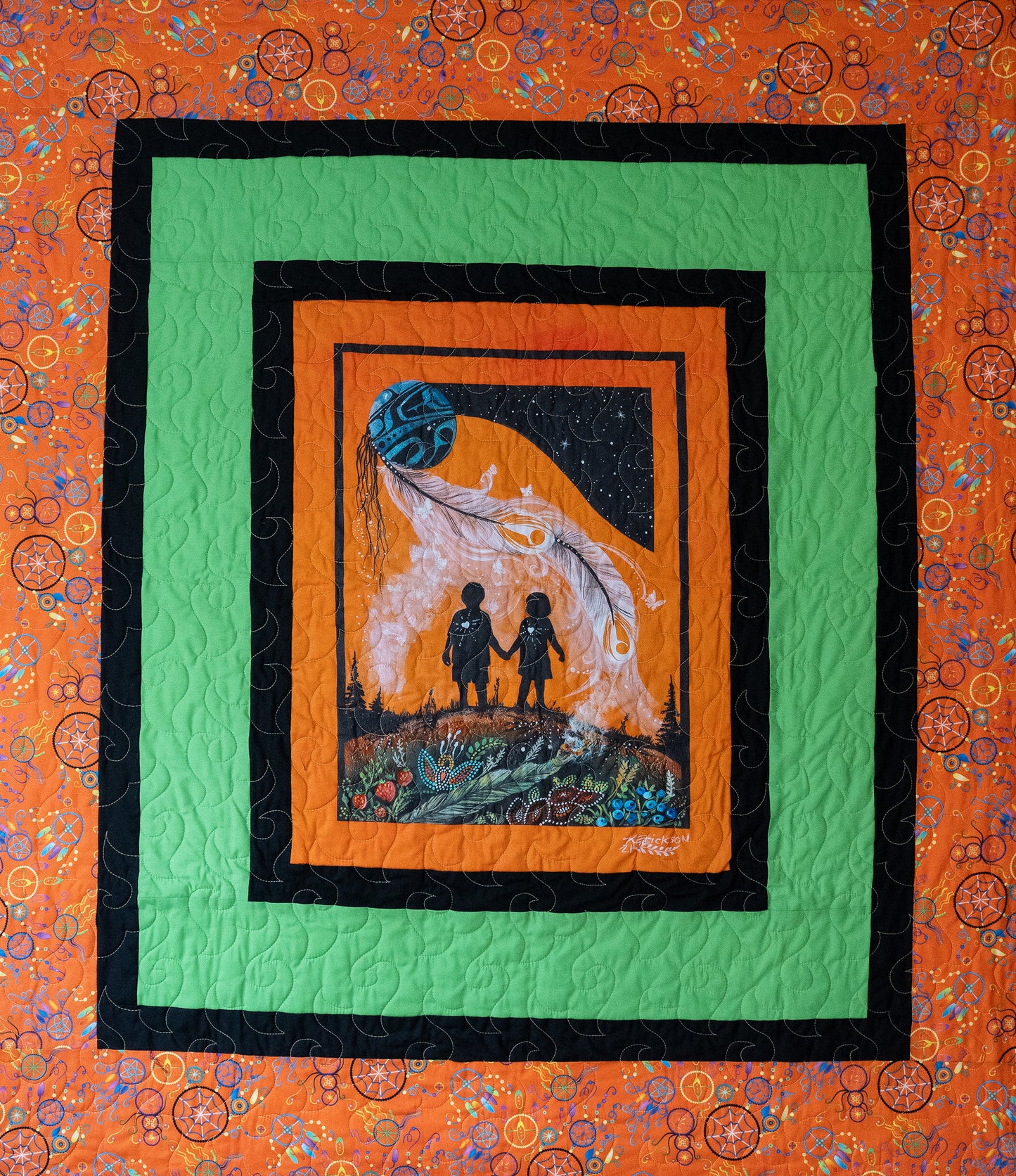 Every Child Matters Quilt | Throw Size 48" x 55"