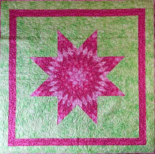 Watermelon Swirl Starblanket | Queen Size 85" by 85"