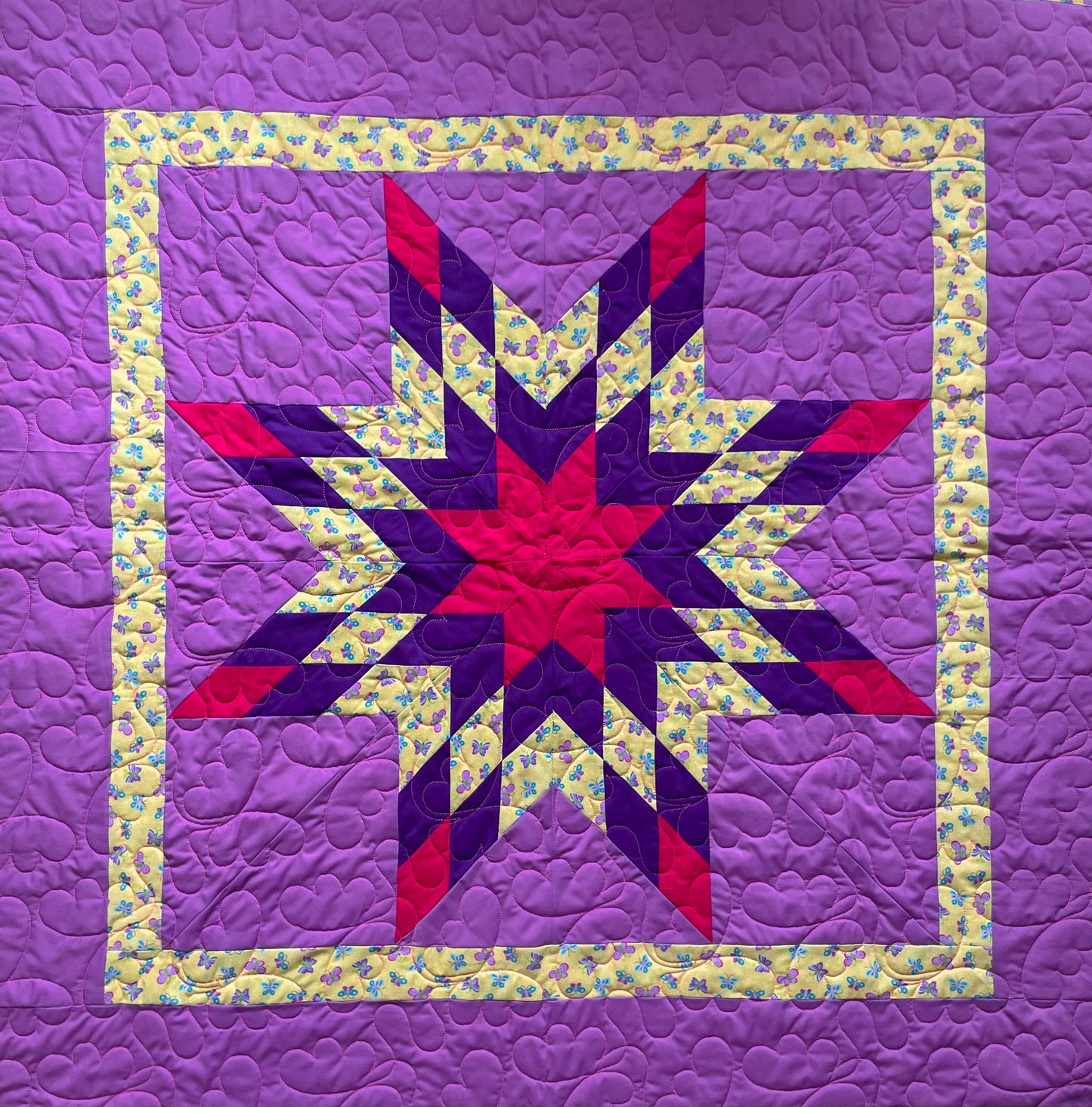 Twilight Violet Starblanket | Baby Size 50" by 50"