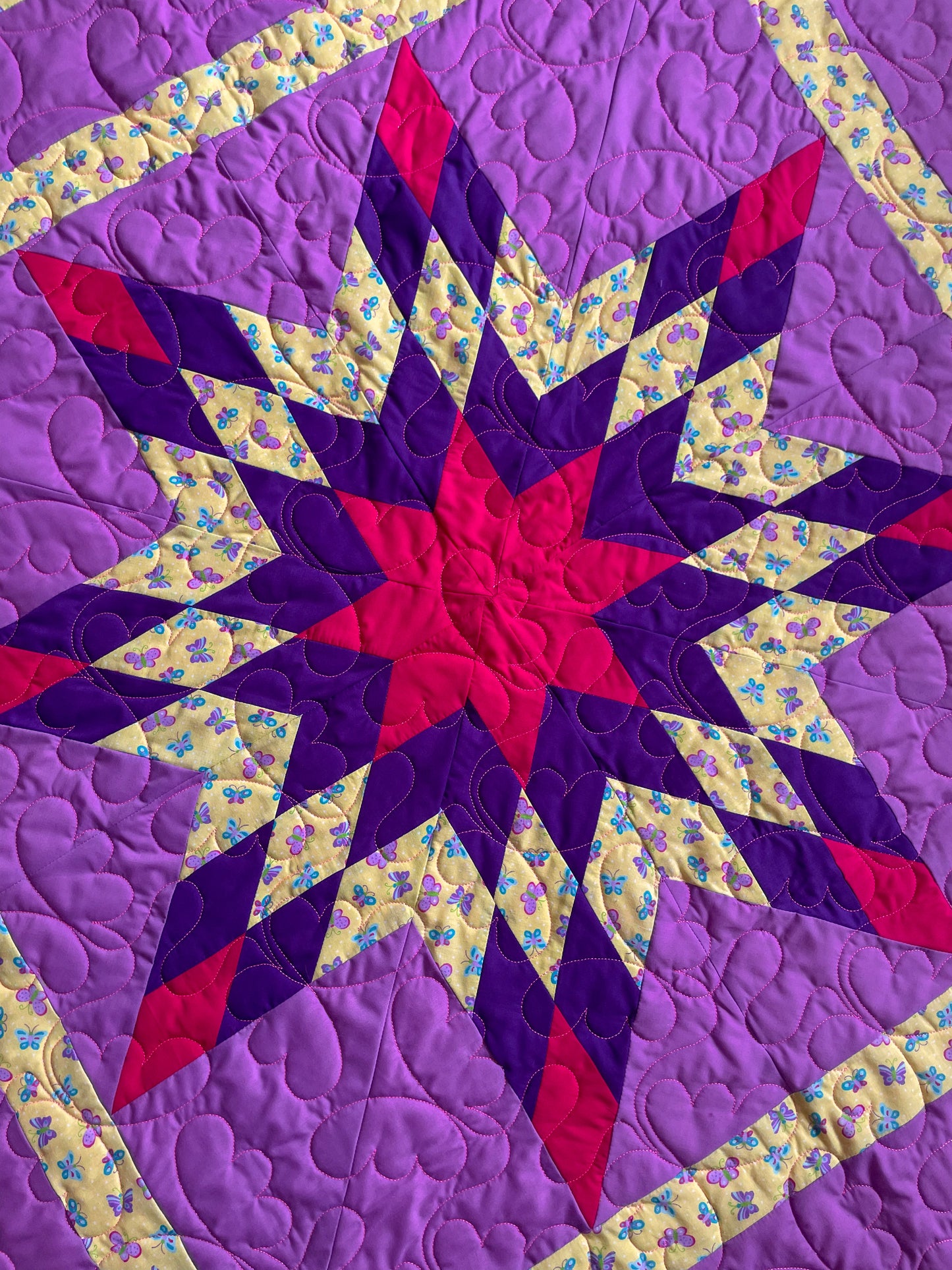 Twilight Violet Starblanket | Baby Size 50" by 50"