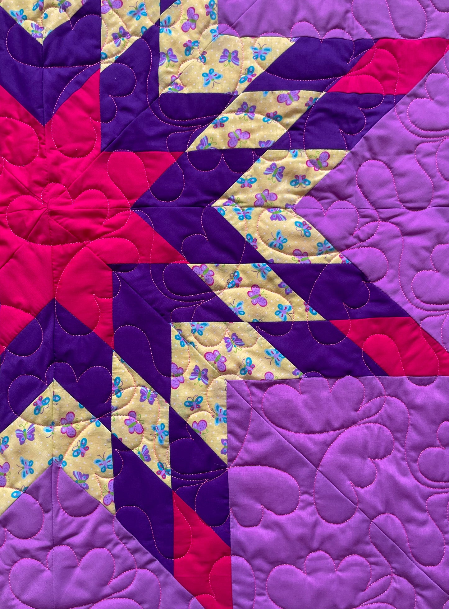 Twilight Violet Starblanket | Baby Size 50" by 50"