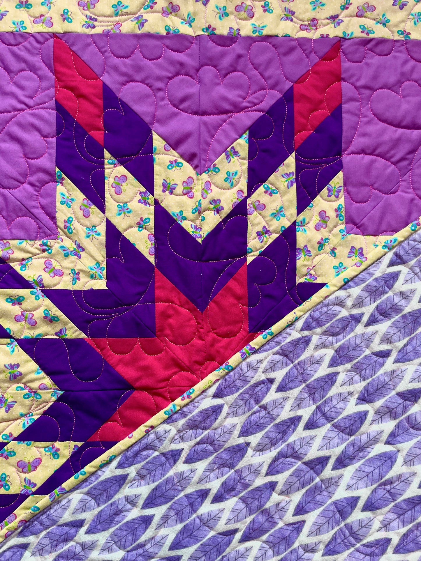 Twilight Violet Starblanket | Baby Size 50" by 50"