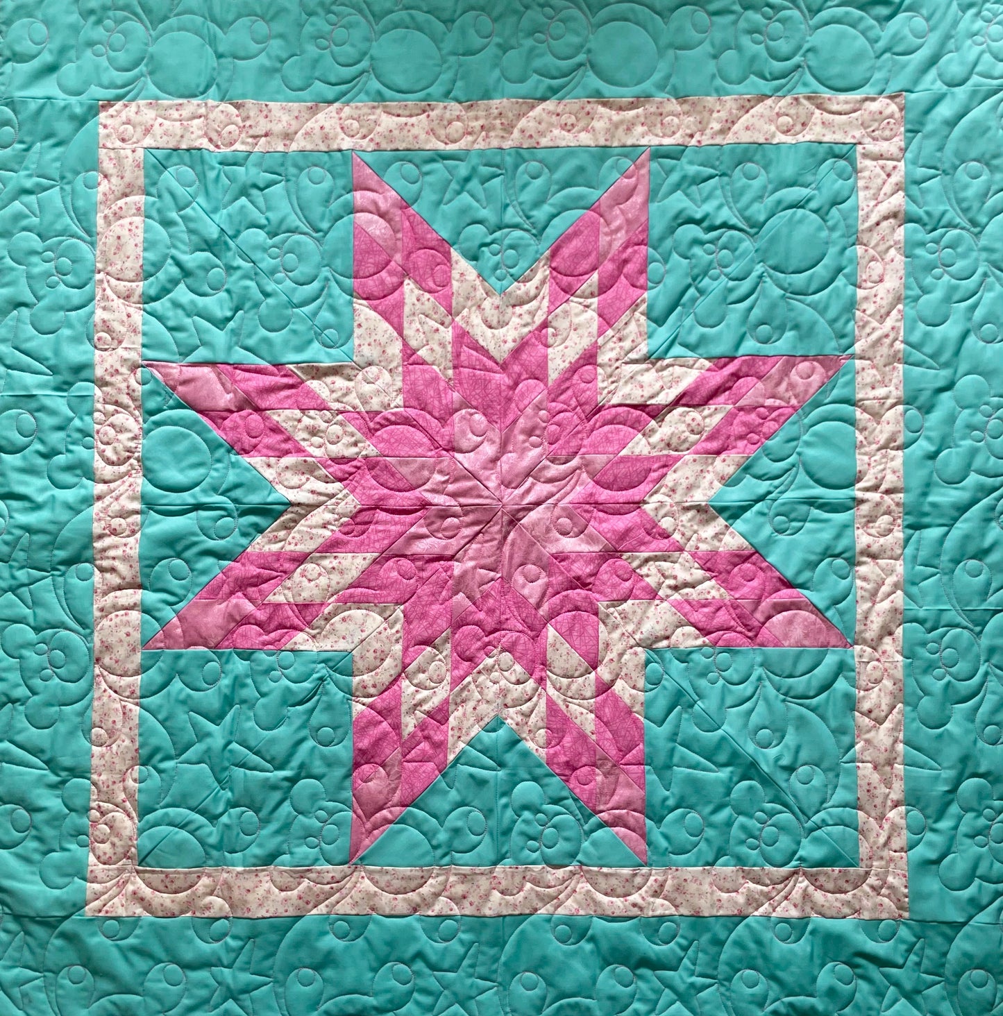 Pastel Sky Starblanket | Baby Size 50" by 50"