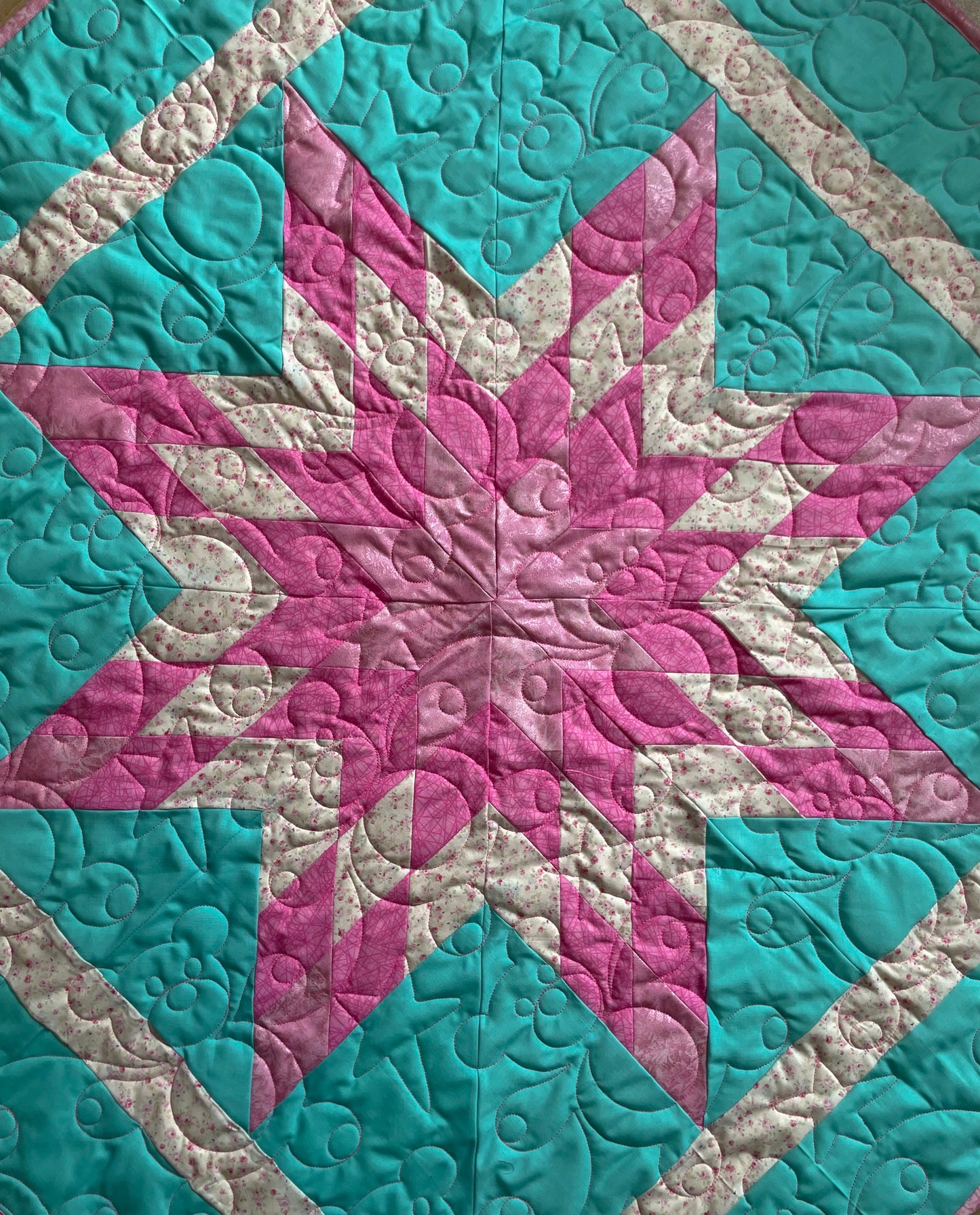 Pastel Sky Starblanket | Baby Size 50" by 50"
