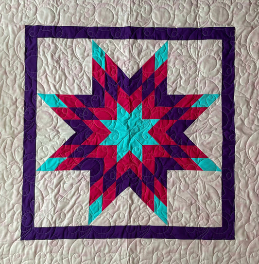 Bright Joy Starblanket | Baby Size 50" by 50"