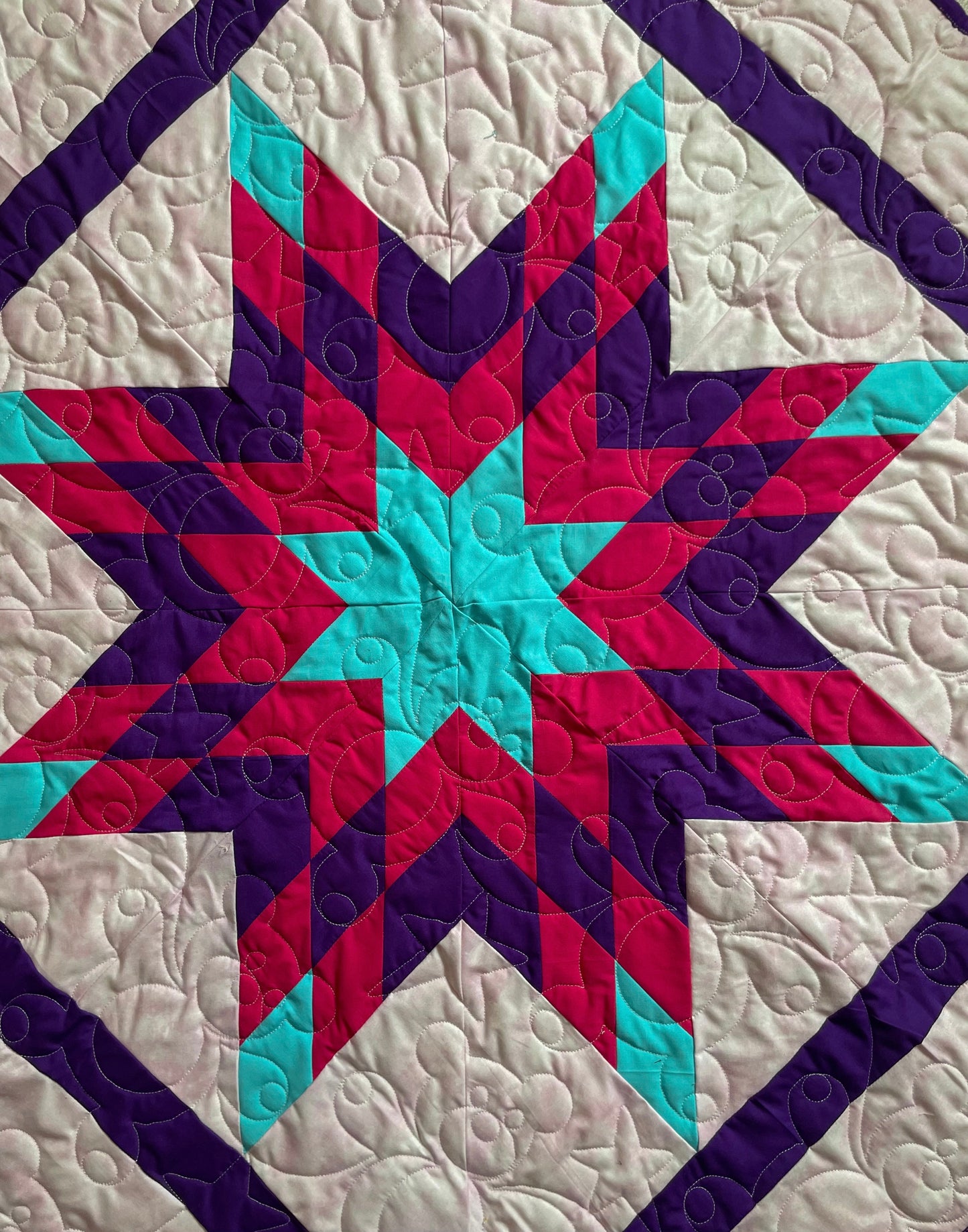 Bright Joy Starblanket | Baby Size 50" by 50"