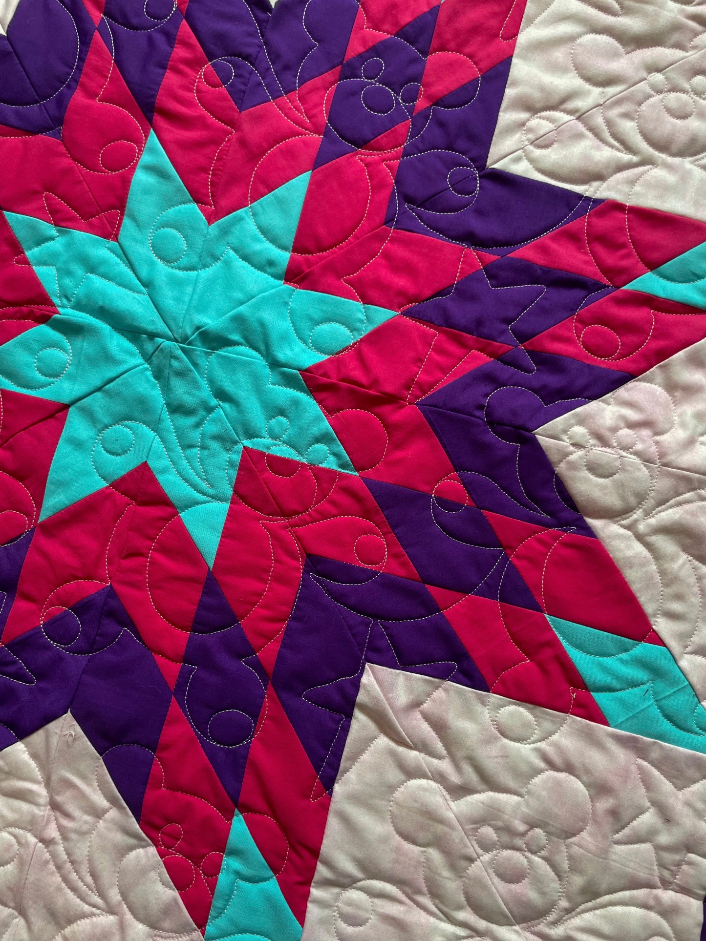 Bright Joy Starblanket | Baby Size 50" by 50"