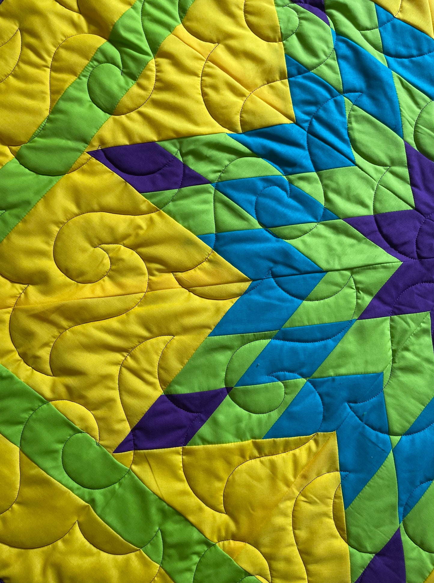 Citrus Swirl Starblanket | Baby Size 50" by 50"